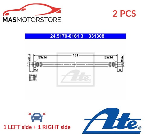 Brake hose line pipe ate - brake,