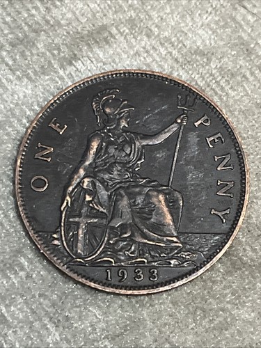 1933 restrike british - restrike, one