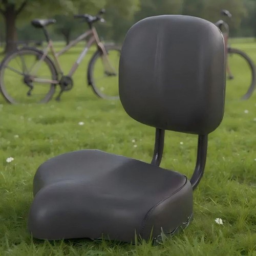 With backrest bike - with,