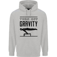 Pommel Horse Gymnastics Turn Off Gravity Gymnast Mens 80% Cotton Hoodie