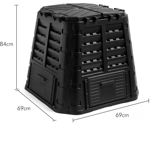 Vonhaus compost bin 480l - bin,