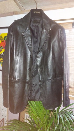 Zara leather mens blazer - zara,