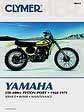 CLYMER MANUAL YAMAHA