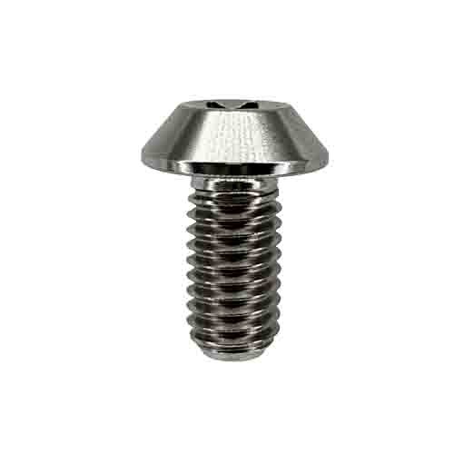 Titanium button head bolts - button,
