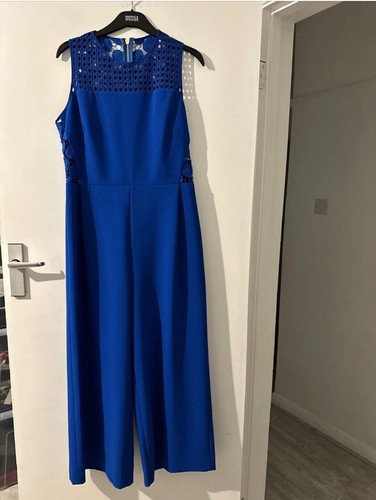 Ted baker bright blue jumpsuit - bright,
