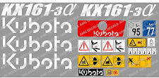 KUBOTA KX161-3 MINI DIGGER