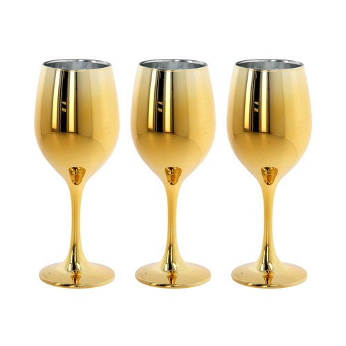 320ml metallic wine glasses - 320ml,