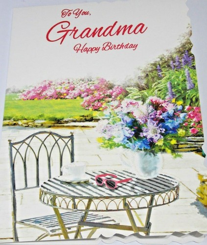 Grandma birthday card - grandma, card.