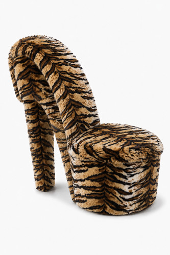 Animal faux fur chair - fur,