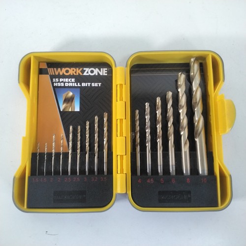 Workzone piece hss - 15, drill