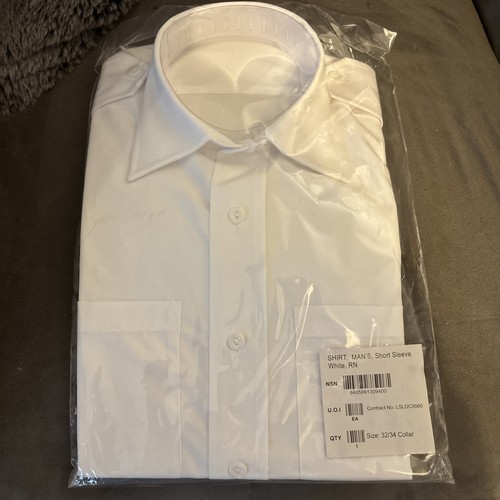 Shirt short sleeves white mans - shirt,