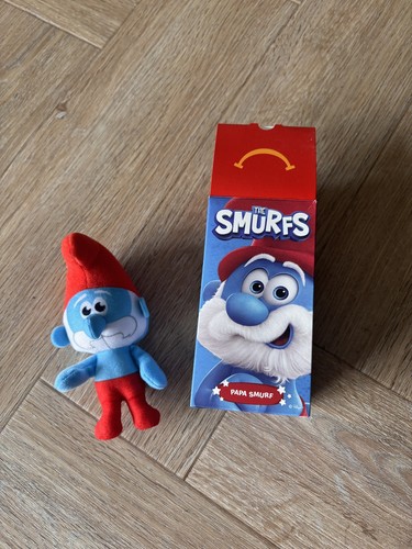 Mcdonald papa smurf soft toy - papa,