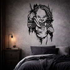 Horror Doll Vinyl Stickers |