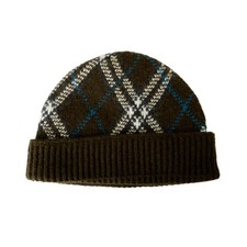 Burberry "Knit Check Beanie"