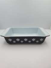 Vintage JAJ Pyrex Gaiety Black