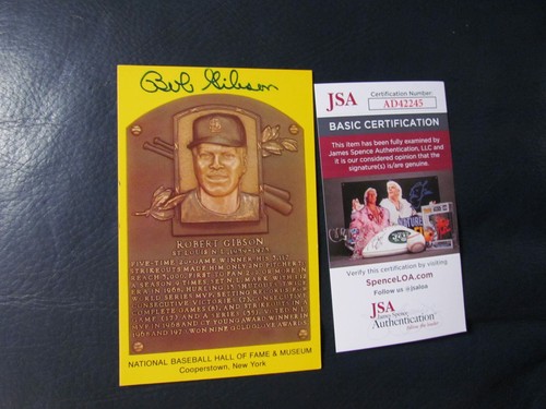 Bob gibson signed - gibson,