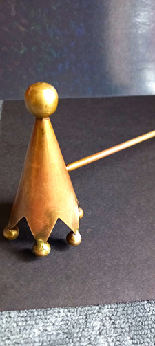 Brassl cone candle - brassl, snuffer