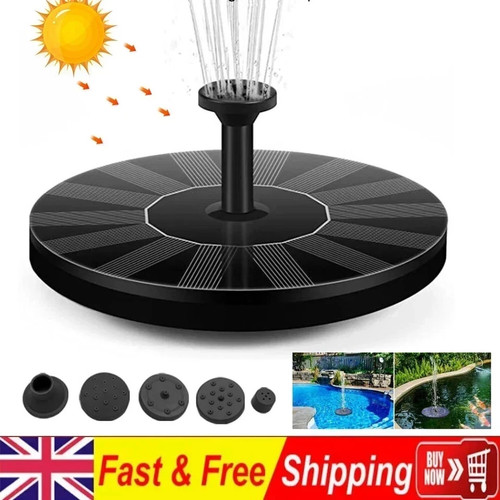 Solar powered floating pump - floating,