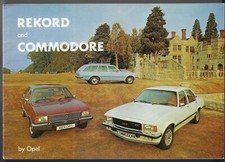 Opel Rekord D & Commodore B