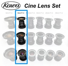 LENS Kowa 8mm F1.4 For BMPCC