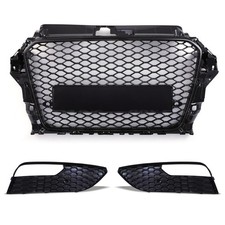 GLOSS BLACK BADGELESS GRILLE &