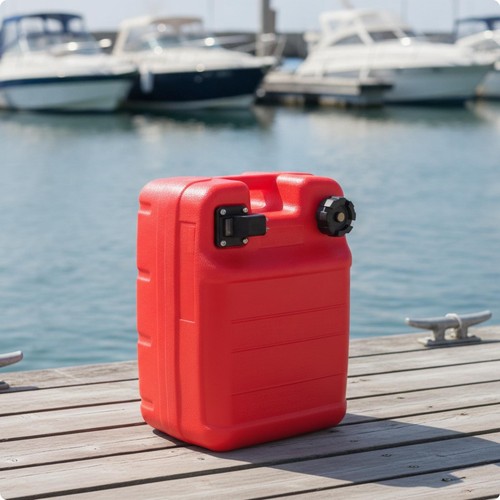 Outboard fuel tank - outboard, portable