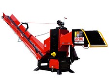 branch logger, wood chipper, wood processor, log splitter, REMET CNC RP200+Conve