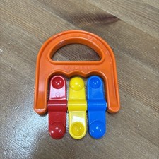 Vintage Kiddicraft Flip Fingers Baby Toy,  made in England