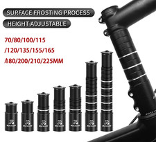 Bicycle Fork Stem Extender Handlebar Riser Extension Adapter Mountain Road Bike