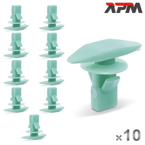 10x fastening clips - clips, door