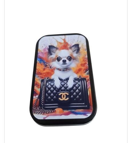 Tobacco tin 1oz hinged - tin,