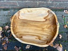 50% Off Imperfect Huge 50cm Root Wooden Rustic Table Fruit Salad Bowl Large Teak
