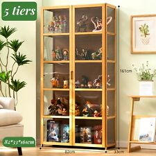Acrylic Cisplay Cabinet Collection Standing Display Cabinet 161CM Double Door