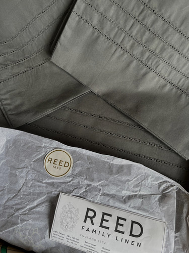 Reed family linen king - king, duvet