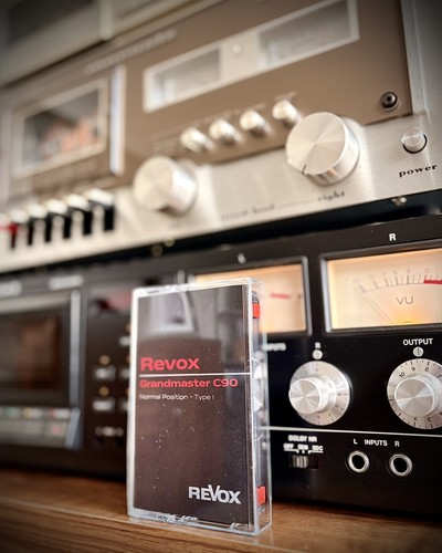 Revox cassette c90 with fi - revox,