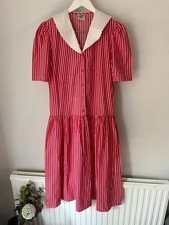Vintage Laura Ashley red white