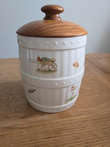 Aynsley china biscuit barrel - aynsley,