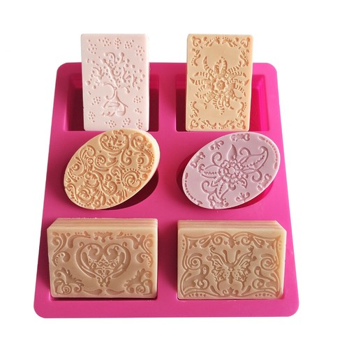 Silicone soap mold forms - mold,