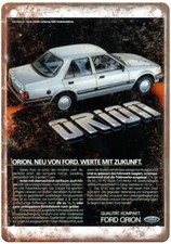 Vintage 1984 Ford Orion Ad