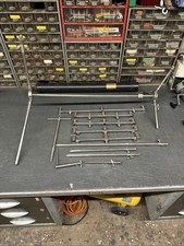 CARP BARBEL FISHING STAINLESS STEEL JOB LOT BUZZ BARS, BANK STICKS SOLAR ROD POD