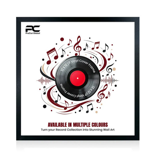 Vinyl record cover frame - 12",