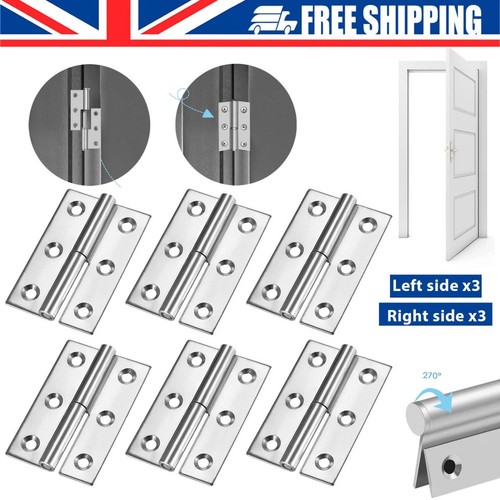 Set 3in lift off - lift, stainless