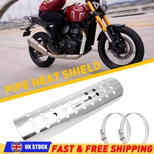 Exhaust Muffler Pipe Heat Shield Cover Heel Guard For Motorcycle Yamaha Custom