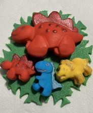 Dinosaur Edible  Fondant Cake