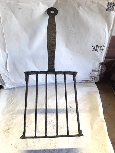 Georgian steel trivet - georgian,