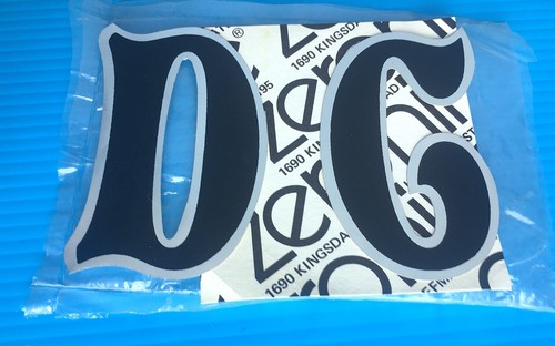 Bmx number plate - dg,