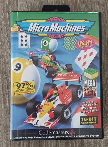 Micro machines sega mega - sega,
