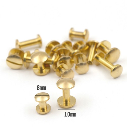 Solid brass 8mm 10mm wide - brass,