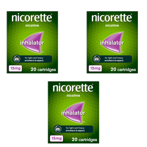 3x20 nicorette 15mg nicotine - nicorette,
