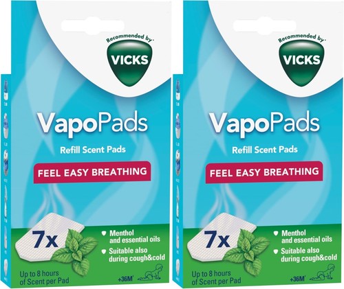 Vicks vapopads refill feel - vicks,